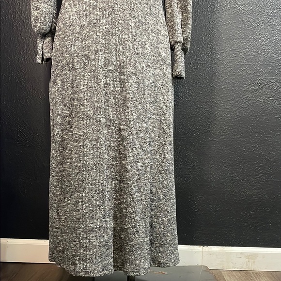 LUSH Gray Knit Women's Dress - Picture 2 of 5